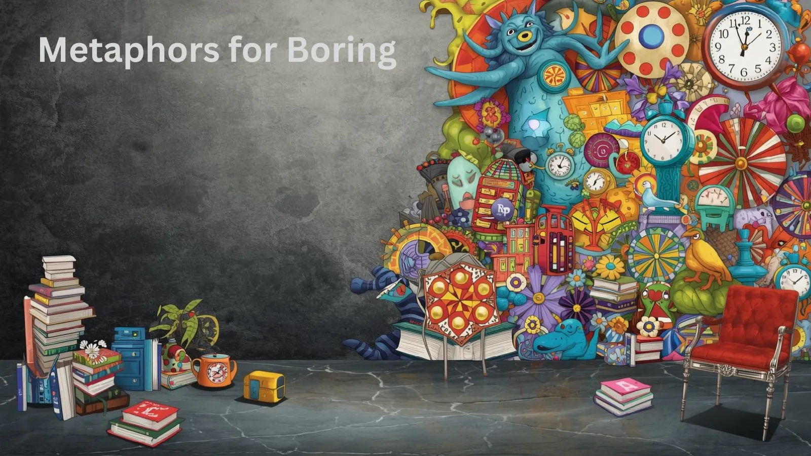 Metaphors for Boring Make Dull Moments Come Alive