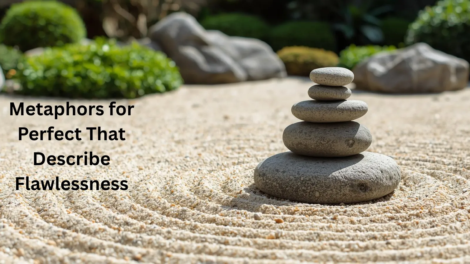 Metaphors for Perfect That Describe Flawlessness