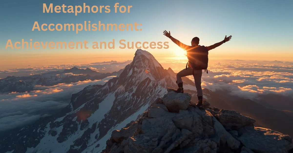 Metaphors for Accomplishment Achievement and Success