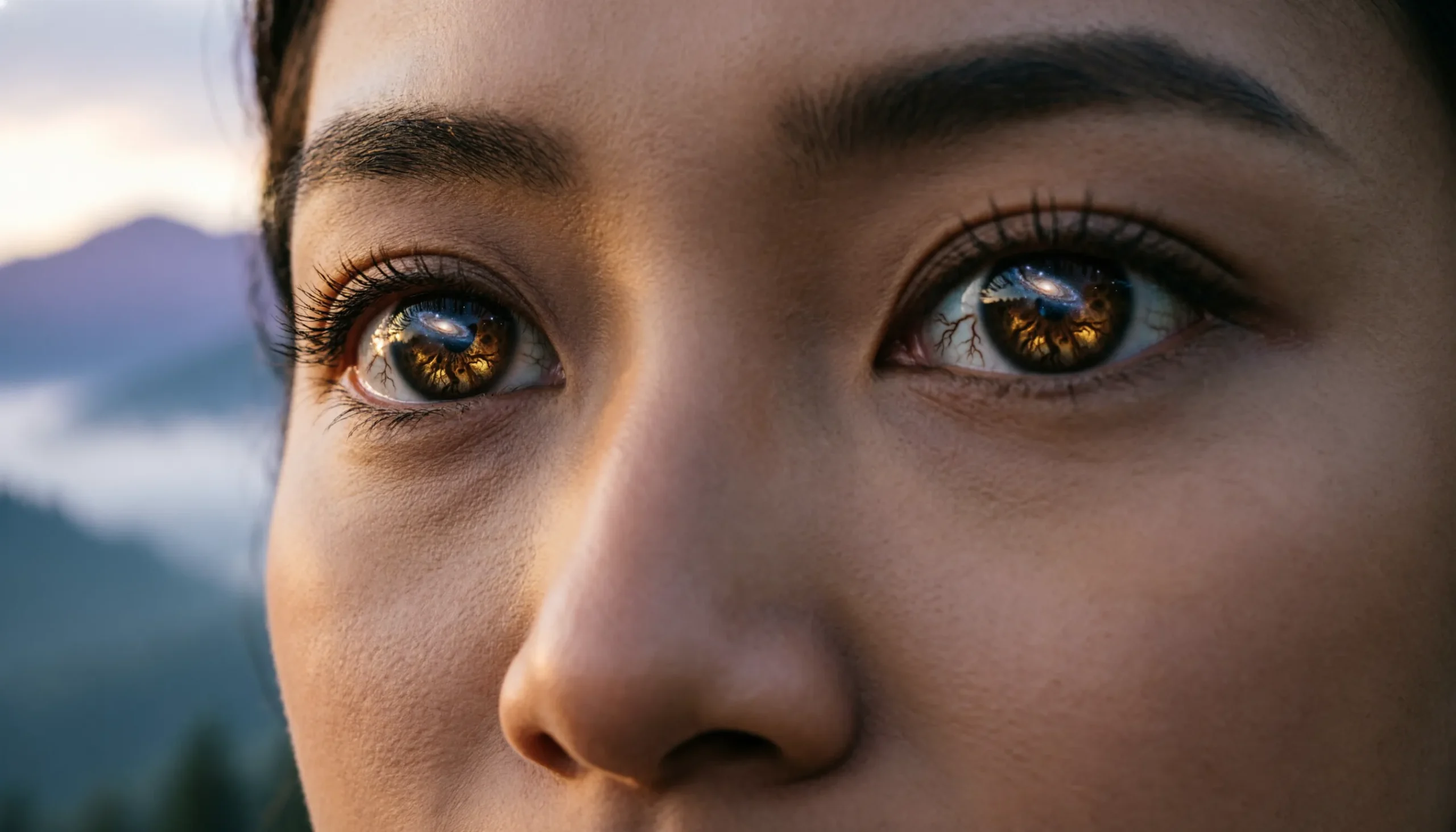 Metaphors for Brown Eyes Expressing Depth and Beauty