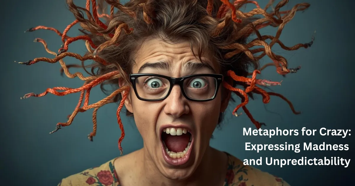 Metaphors for Crazy Expressing Madness and Unpredictability