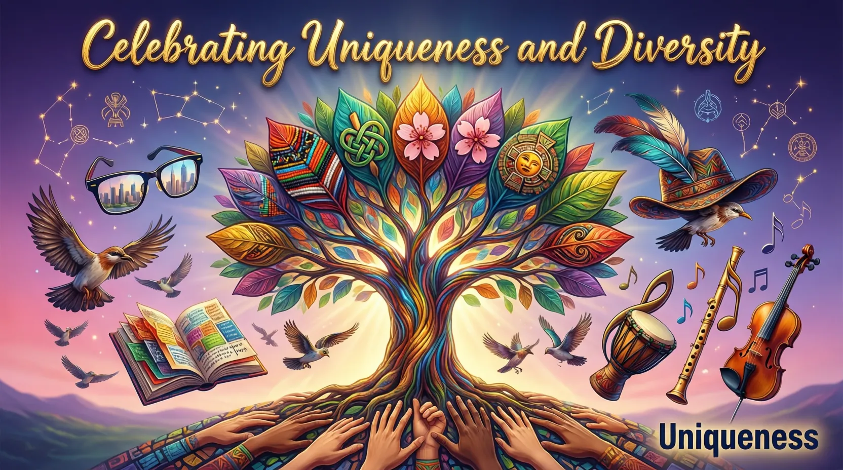 Metaphors for Different Celebrating Uniqueness and Diversity