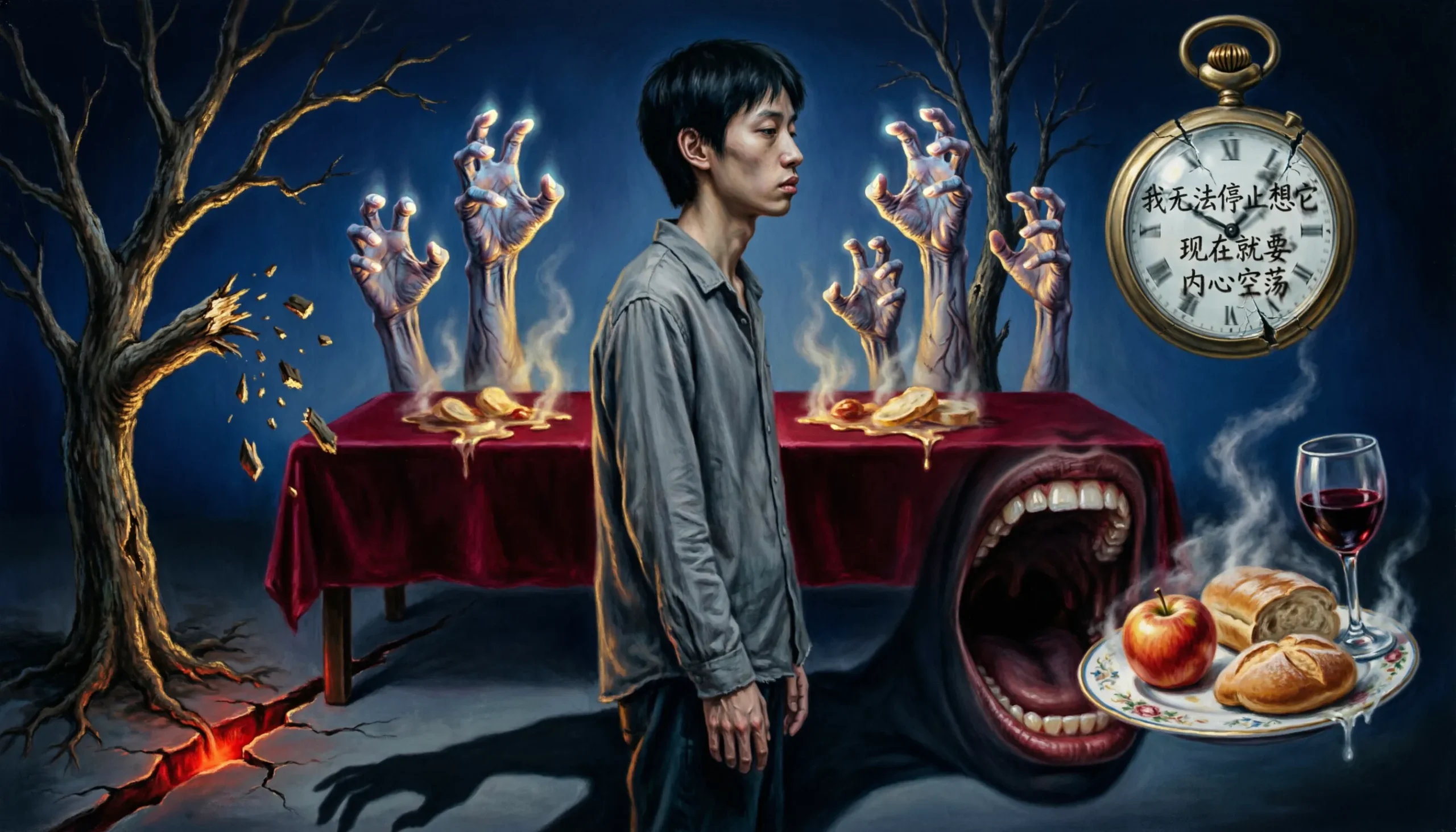 Metaphors for Hungry Expressing Appetite, Desire, and Craving