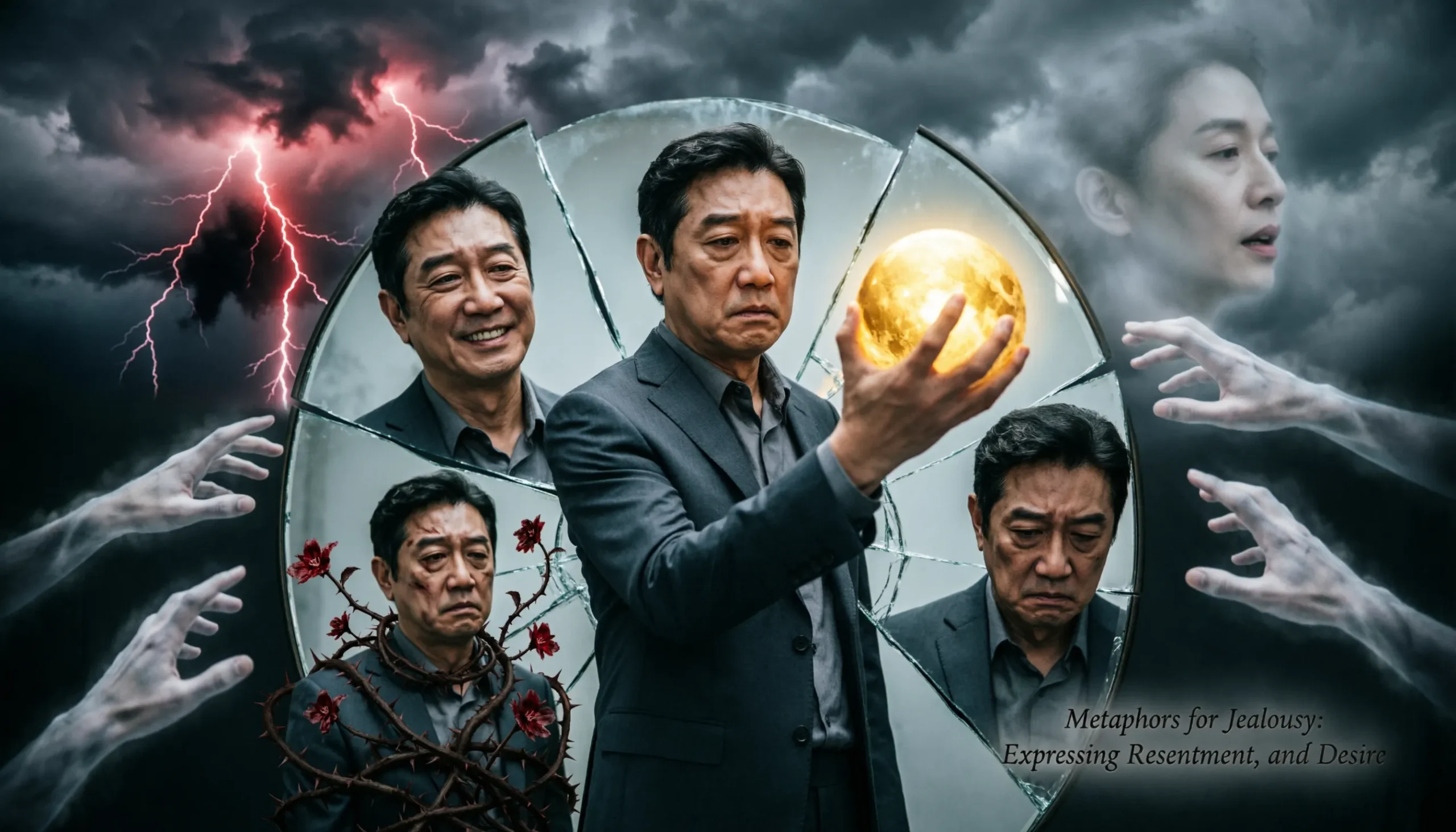 Metaphors for Jealousy Expressing Resentment, and Desire