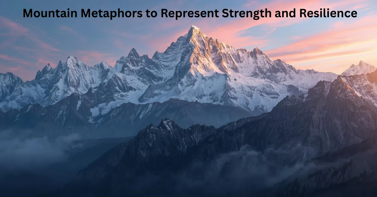 Mountain Metaphors to Represent Strength and Resilience