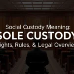Sole Custody Meaning: Rights, Rules & Legal Overview