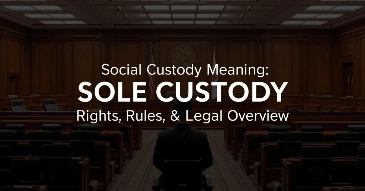 Sole Custody Meaning: Rights, Rules & Legal Overview