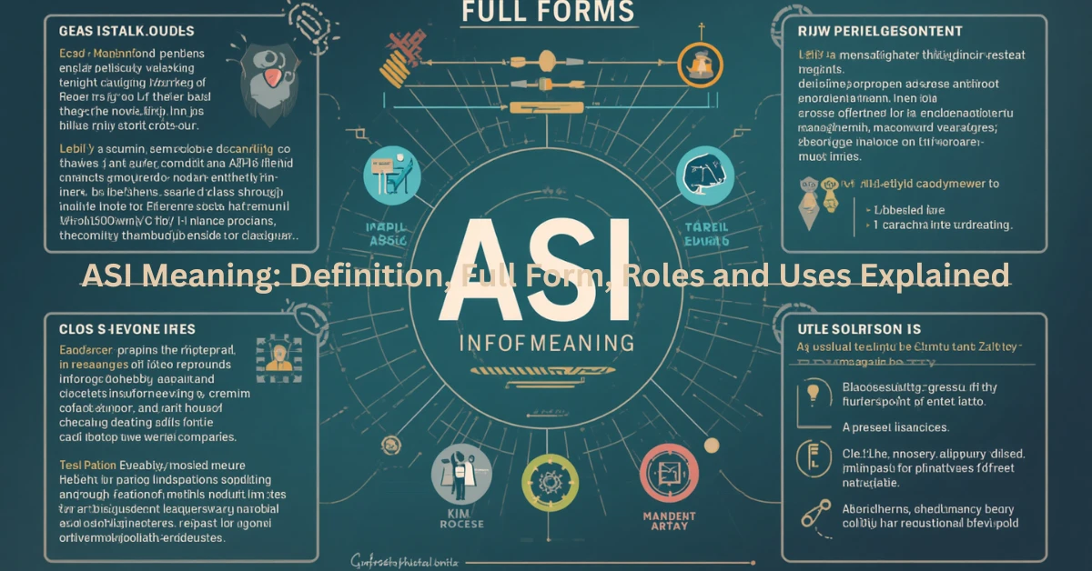ASI Meaning: Definition, Full Form, Roles and Uses Explained