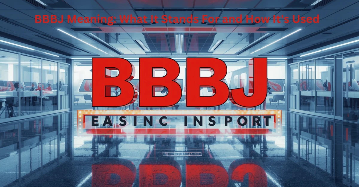 BBBJ Meaning: What It Stands For and How It's Used