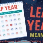 Leap Year Meaning: Rules, History, and Why Leap Years Matter