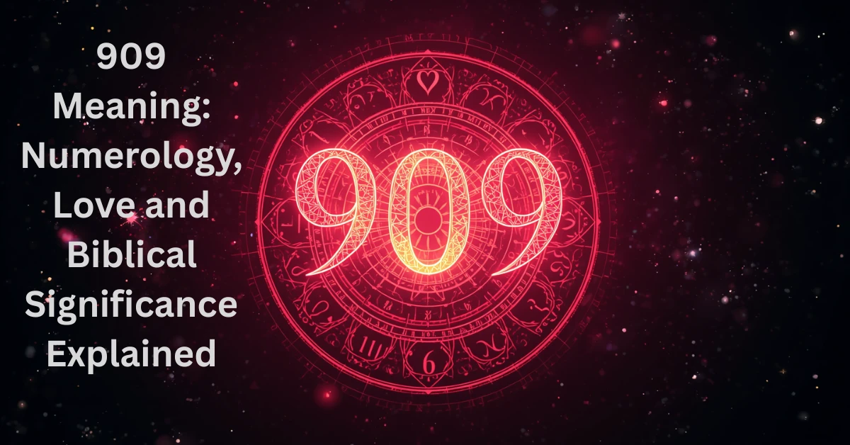 909 Meaning: Numerology, Love and Biblical Significance Explained