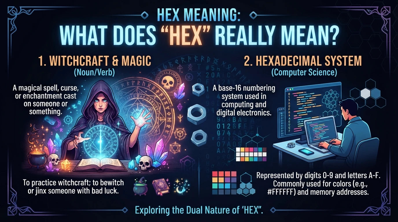 Hex Meaning: What Does “Hex” Really Mean?