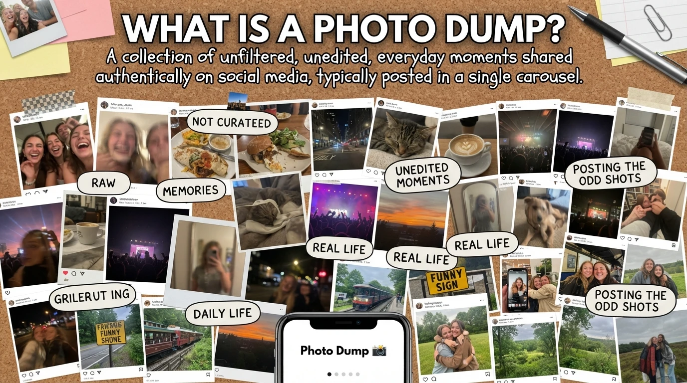 Photo Dump Meaning: How Do You Use It?