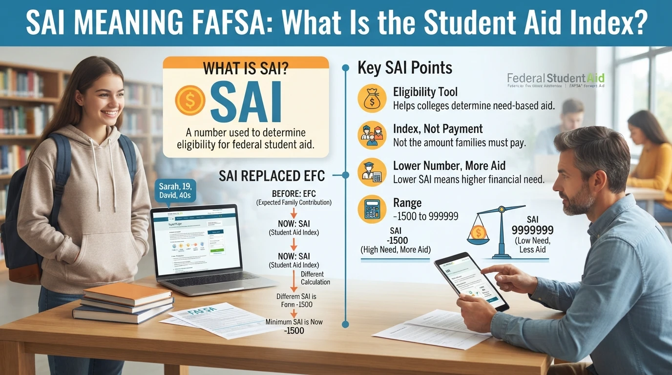 SAI Meaning FAFSA: What Is the Student Aid Index?