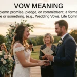 Vow Meaning: What Does “Vow” Mean?