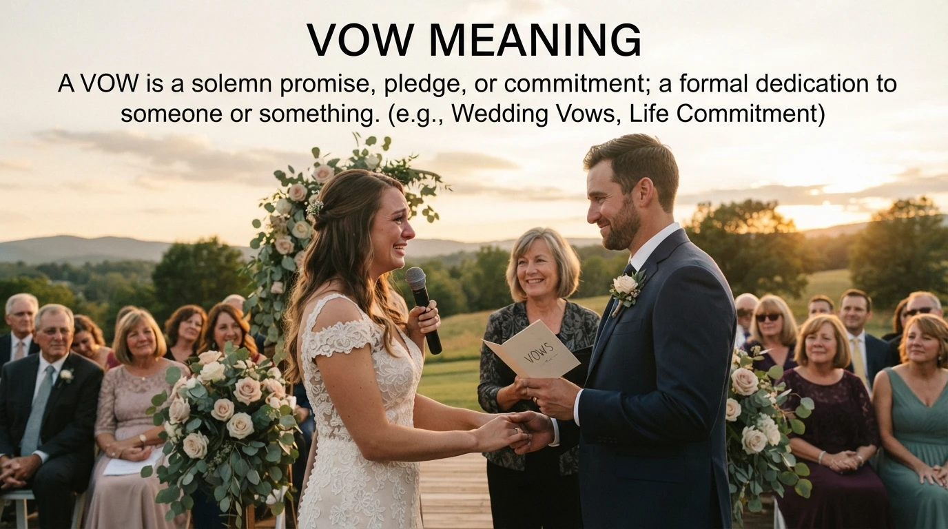 Vow Meaning: What Does “Vow” Mean?